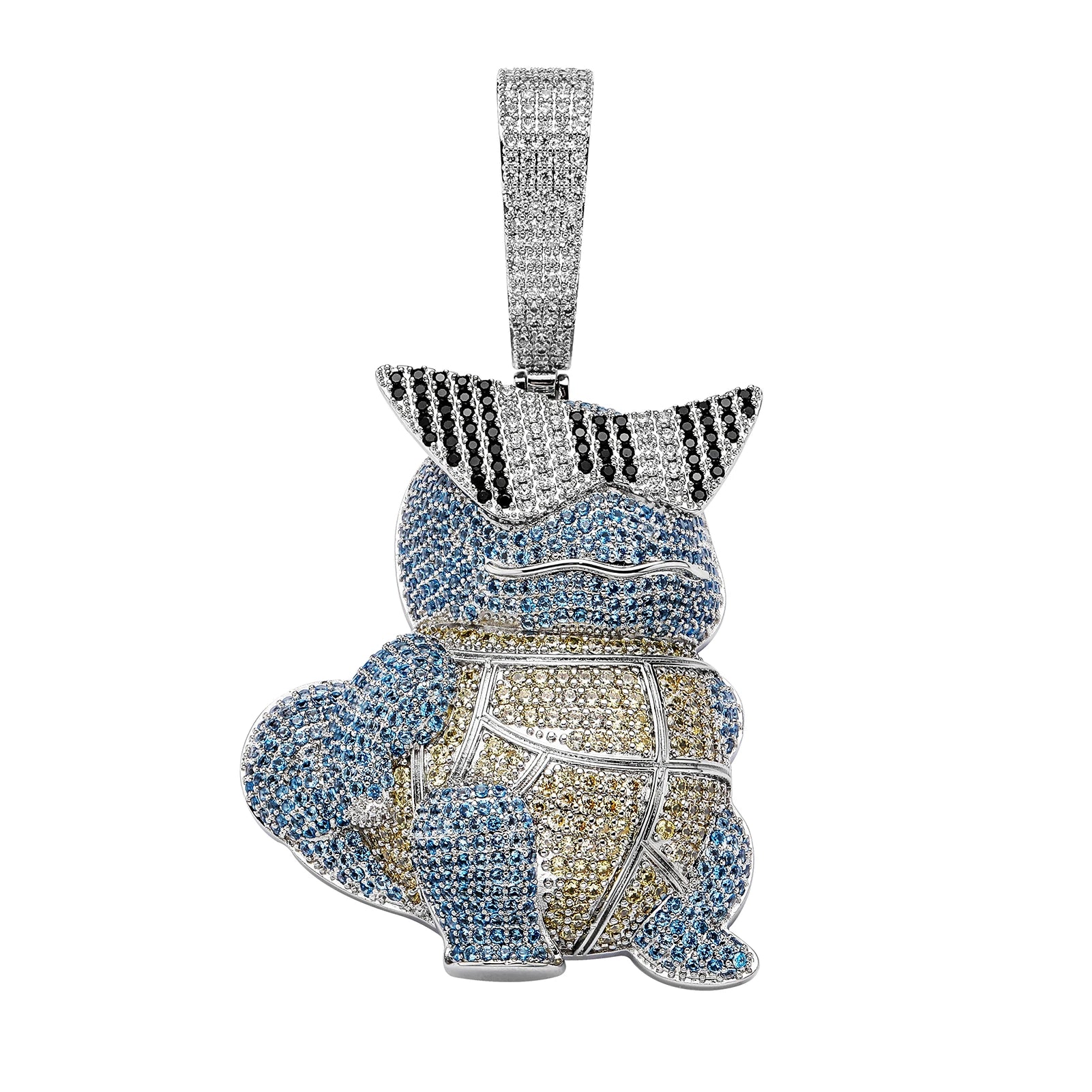 JINAO Fashion Necklaces 2022 NEW Animal Series Pendants High Quality AAA+ Ice Cravejado Cubic Zircon Men and Women Jewelry