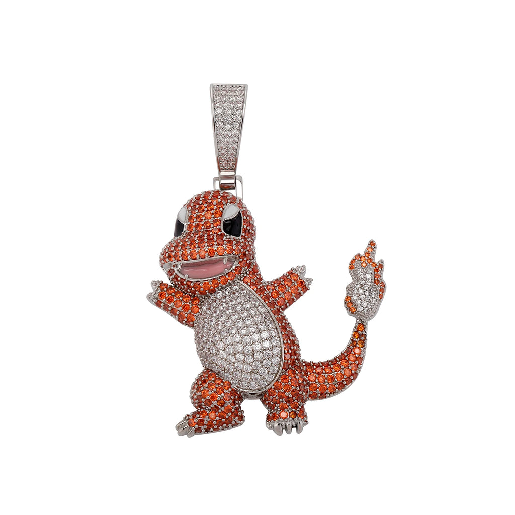 JINAO Fashion Necklaces 2022 NEW Animal Series Pendants High Quality AAA+ Ice Cravejado Cubic Zircon Men and Women Jewelry
